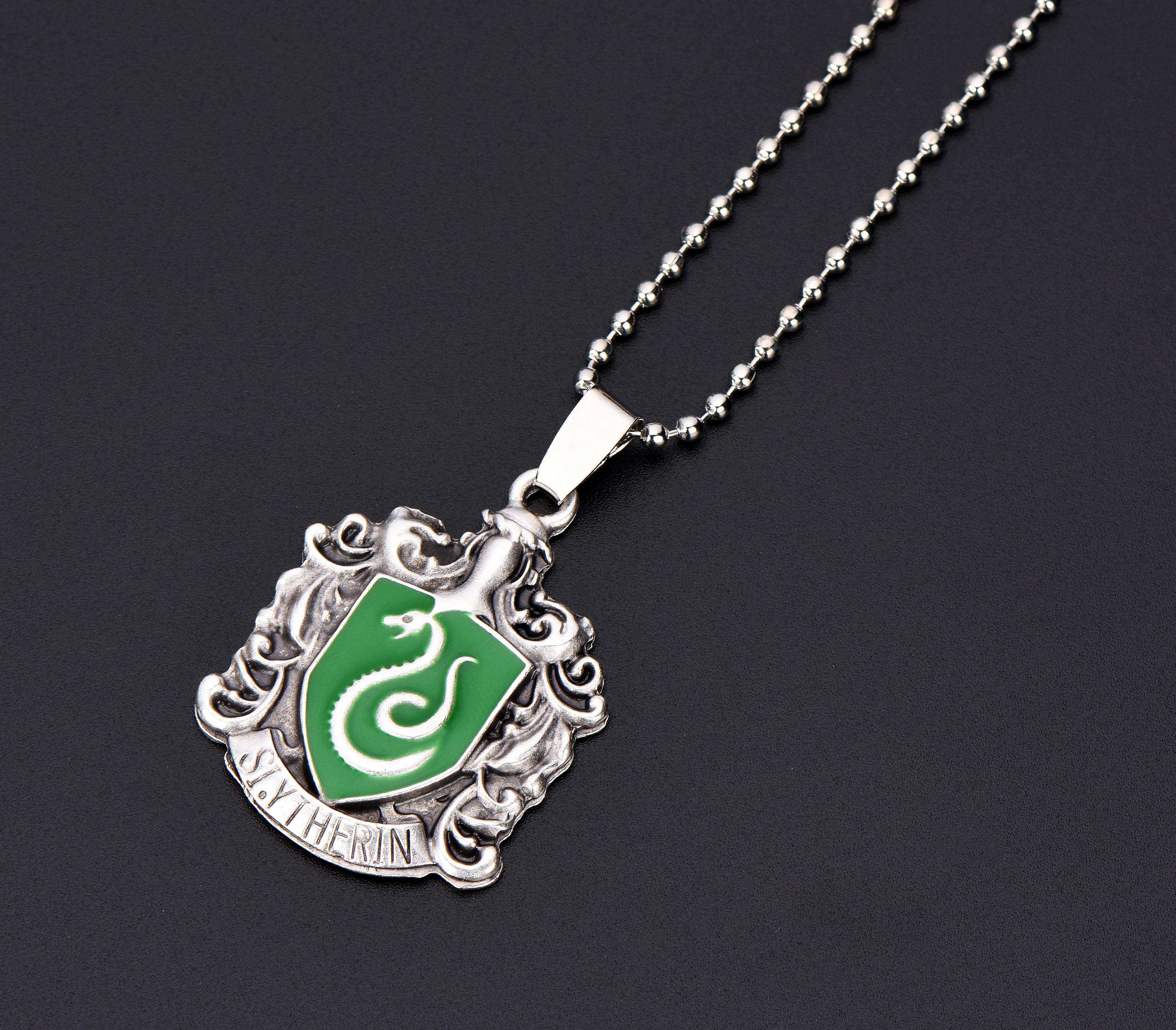 Harry Potter Slytherin Kolye Caz0086 Apptaki