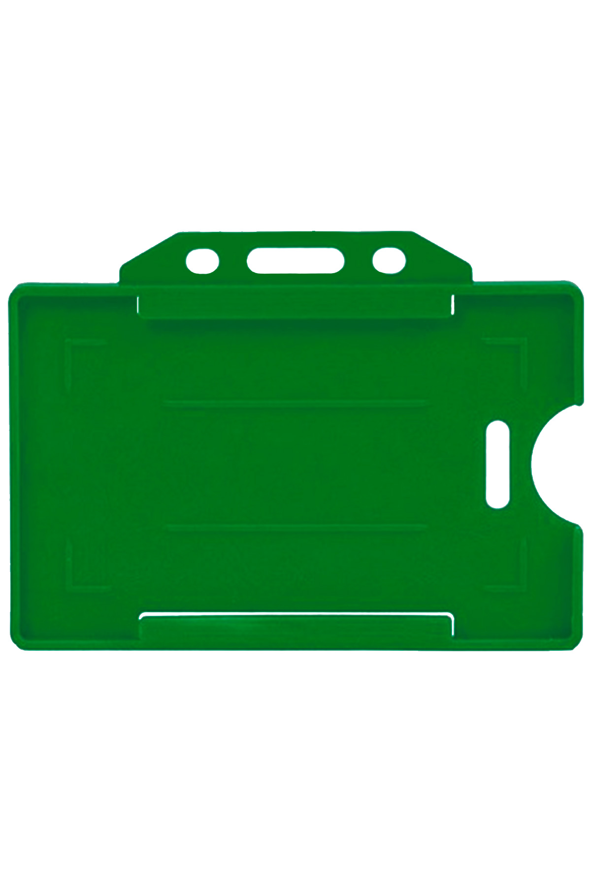 Yeşil Yaka Kartı Boyun Askı Kartı Kılıfı - KRT0010